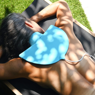 HigherDOSE® raudonos šviesos ir artimų infraraudonųjų spindulių kaklo, dekolte kaukė