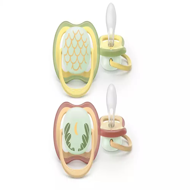 Čiulptukas Avent silikoninis nuo 0-6 mėn. N2 „Ultra air Naktinis“ SCF376/24 (Philips AVENT) paveikslėlis Čiulptukas Avent silikoninis nuo 0-6 mėn. N2 „Ultra air Naktinis“ SCF376/24 (Philips AVENT) paveikslėlis