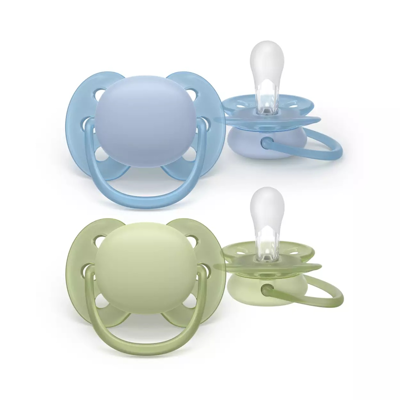 PHILIPS AVENT „Ultra soft“ Čiulptukas, silikoninis nuo 0-6 mėn. N2 SCF091/37 paveikslėlis