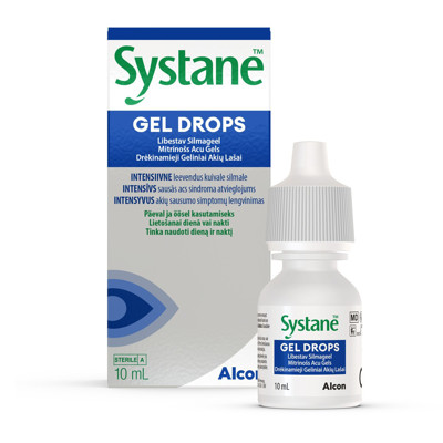 ALCON SYSTANE GEL, drėkinamojo gelio lašai akims, 10 ml  paveikslėlis
