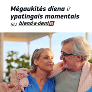 BLEND-A-DENT COMPLETE STRONG HOLD FRESH FLAVOR, Fiksuojamasis dantų protezų kremas, 47g paveikslėlis BLEND-A-DENT COMPLETE STRONG HOLD FRESH FLAVOR, Fiksuojamasis dantų protezų kremas, 47g paveikslėlis