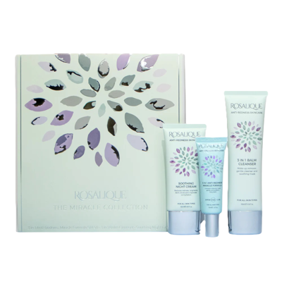 ROSALIQUE MIRACLE COLLECTION rinkinys dėžutėje - dieninis, naktinis kremai ir balzaminis valiklis