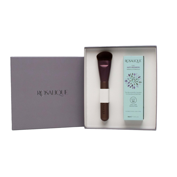 ROSALIQUE rinkinys dėžutėje - kremas ir kosmetinis šepetėlis ROSALIQUE rinkinys dėžutėje - kremas ir kosmetinis šepetėlis