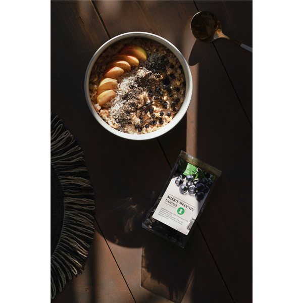 Džiovintos miško mėlynių uogos - urbanfood