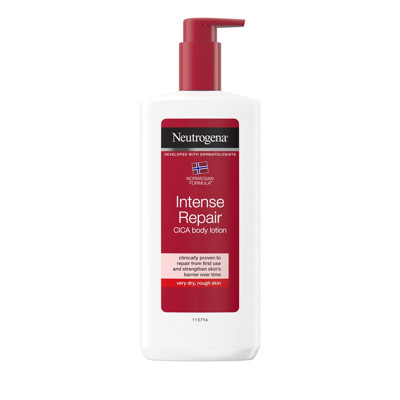 NEUTROGENA INTENSE REPAIR CICA, kūno losjonas labai sausai, šiurkščiai odai, 400 ml paveikslėlis