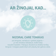 NIZORAL CARE, kosmetinis tonikas galvos odai, 100 ml paveikslėlis