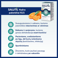 SALUTIL HYDRA, milteliai, 15 paketėlių paveikslėlis SALUTIL HYDRA, milteliai, 15 paketėlių paveikslėlis