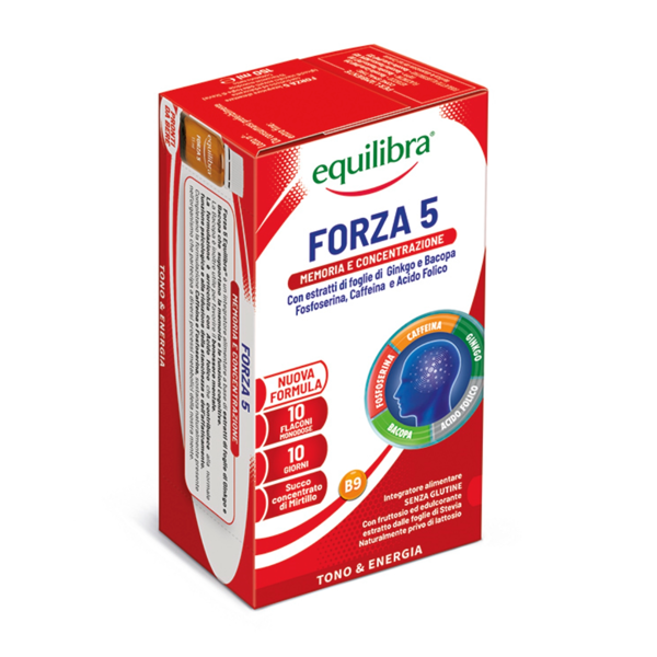 EQUILIBRA POWER 5, 15 ml, 10 buteliukų paveikslėlis EQUILIBRA POWER 5, 15 ml, 10 buteliukų paveikslėlis