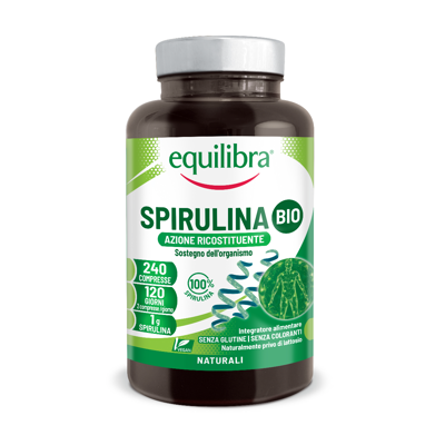 EQUILIBRA SPIRULINA BIO, 240 tablečių paveikslėlis