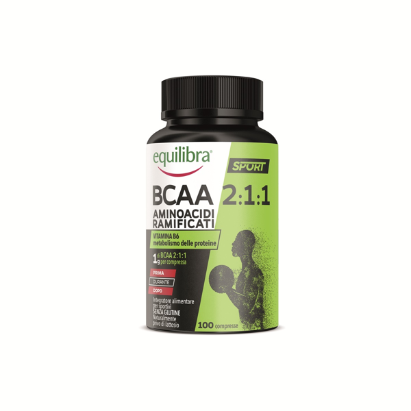 EQUILIBRA ŠAKOTOSIOS GRANDINĖS AMINORŪGŠTYS BCAA, 100 tablečių paveikslėlis EQUILIBRA ŠAKOTOSIOS GRANDINĖS AMINORŪGŠTYS BCAA, 100 tablečių paveikslėlis