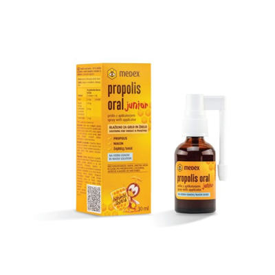 MEDEX PROPOLIS JUNIOR, oral spray, 30 ml paveikslėlis