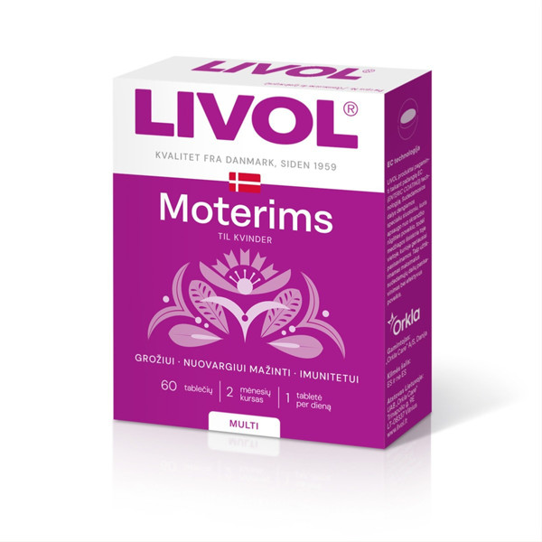 LIVOL MULTI MOTERIMS, 60 tablečių paveikslėlis