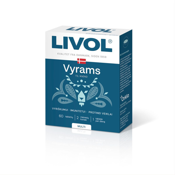 LIVOL MULTI VYRAMS, 60 tablečių paveikslėlis