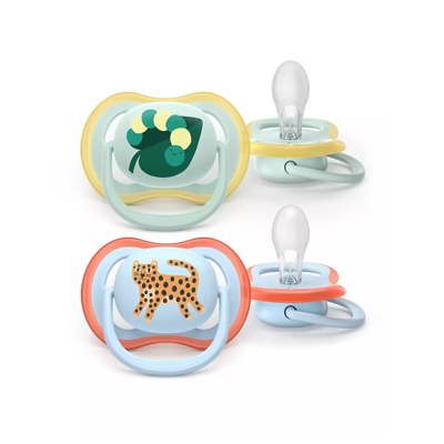 PHILIPS AVENT, Čiulptukas silikoninis nuo 0-6 mėn. N2 „Ultra air“ SCF087/02 paveikslėlis