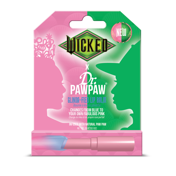 Dr.PAWPAW, WICKED, GLINDA, spalvą keičiantis lūpų pieštukas, 3g
