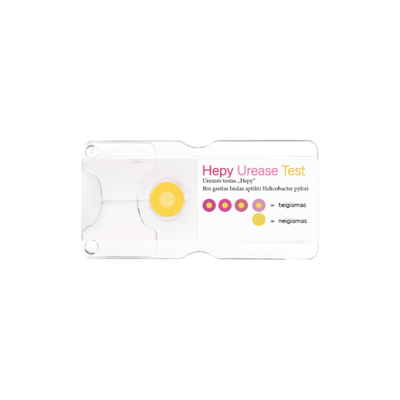 HEPY, ureazės testas, 10 vnt. paveikslėlis