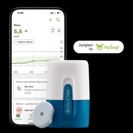 Accu-Chek® SmartGuide nuolatinio gliukozės stebėjimo sistema 1 vnt. (Roche Diabetes Care AG) paveikslėlis Accu-Chek® SmartGuide nuolatinio gliukozės stebėjimo sistema 1 vnt. (Roche Diabetes Care AG) paveikslėlis