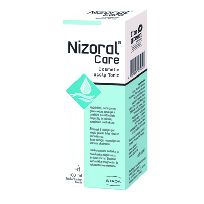 NIZORAL CARE, kosmetinis tonikas galvos odai, 100 ml paveikslėlis