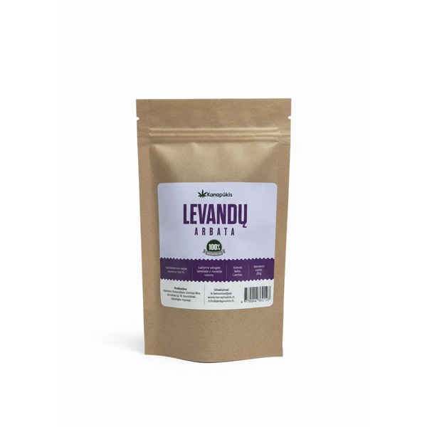 KANAPŪKIS Levandų arbata 20 g.