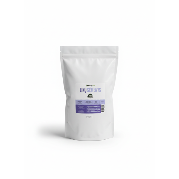 KANAPŪKIS Linų sėmenys - sėklos 1 kg KANAPŪKIS Linų sėmenys - sėklos 1 kg