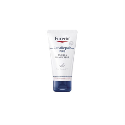 EUCERIN UREAREPAIR PLUS, rankų kremas su 5% šlapalu, sausai odai, 75 ml paveikslėlis