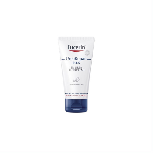EUCERIN UREAREPAIR PLUS, rankų kremas su 5% šlapalu, sausai odai, 75 ml paveikslėlis