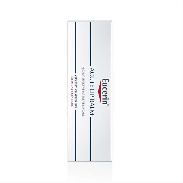 EUCERIN ACUTE LIP BALM, lūpų balzamas nuo skilinėjimo, 10 ml paveikslėlis EUCERIN ACUTE LIP BALM, lūpų balzamas nuo skilinėjimo, 10 ml paveikslėlis