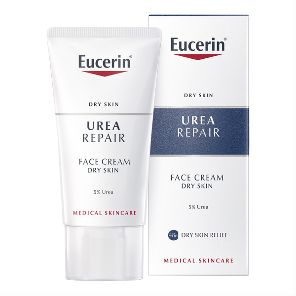 EUCERIN UREA, kremas veidui su 5% šlapalo, 50 ml paveikslėlis EUCERIN UREA, kremas veidui su 5% šlapalo, 50 ml paveikslėlis