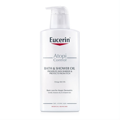 EUCERIN ATOPICONTROL, vonios ir dušo aliejus, 400 ml paveikslėlis