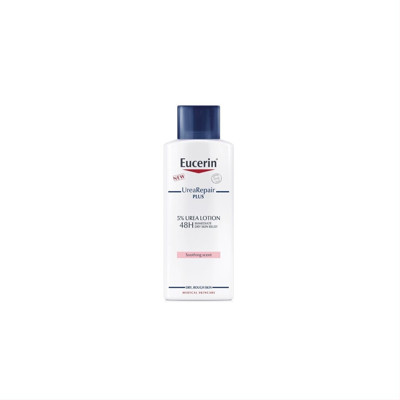 EUCERIN UREA 5%, kvapnus kūno losjonas sausai odai su 5 % šlapalu, 250 ml paveikslėlis