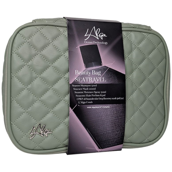 L'Alga plaukų priežiūros priemonių rinkinys SEATRAVEL Beauty Bag LALA600415