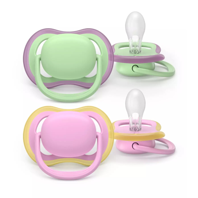 PHILIPS AVENT, Čiulptukas silikoninis, nuo 6-18 mėn. N2 „Ultra air“ SCF087/12 paveikslėlis