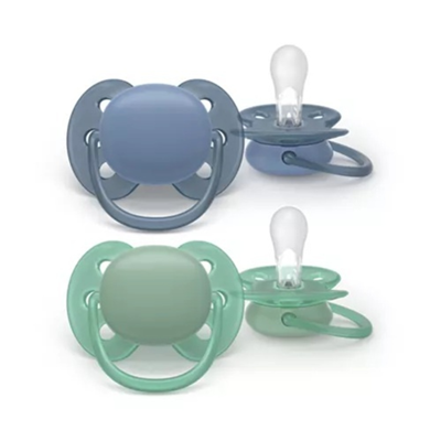 PHILIPS AVENT „Ultra soft“ Čiulptukas, silikoninis nuo 6-18 mėn. N2  SCF091/42 paveikslėlis