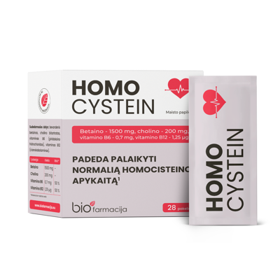 HOMOCYSTEIN, 28 paketėliai geriamajam tirpalui paveikslėlis