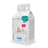 BABYONO, kūdikio pervystymo paklotai, 40x60cm 513/22, 22 vnt. paveikslėlis