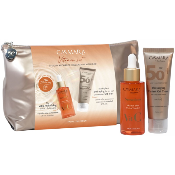 Casmara veido priežiūros priemonių rinkinys Vitamin Set CASAL2504 Casmara veido priežiūros priemonių rinkinys Vitamin Set CASAL2504