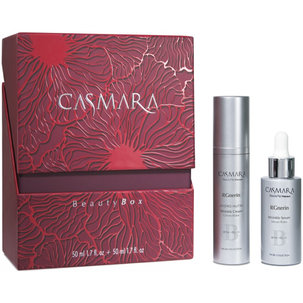 Casmara veido priežiūros priemonių rinkinys RGenerin Hydro-Nutri + Wrinkle Serum CASAL2508 Casmara veido priežiūros priemonių rinkinys RGenerin Hydro-Nutri + Wrinkle Serum CASAL2508