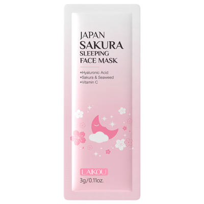 LAIKOU naktinė veido kaukė Sakura, 3g