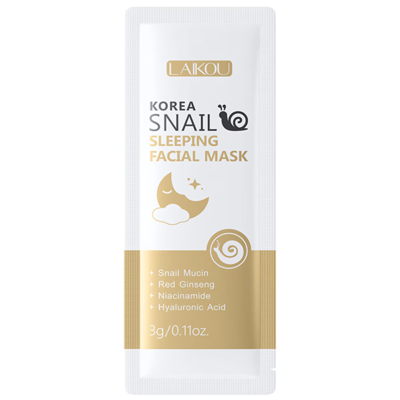 LAIKOU naktinė veido kaukė Snail, 3g