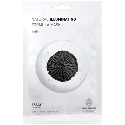FASCY lakštinė veido kaukė Natural Illuminating, 23g