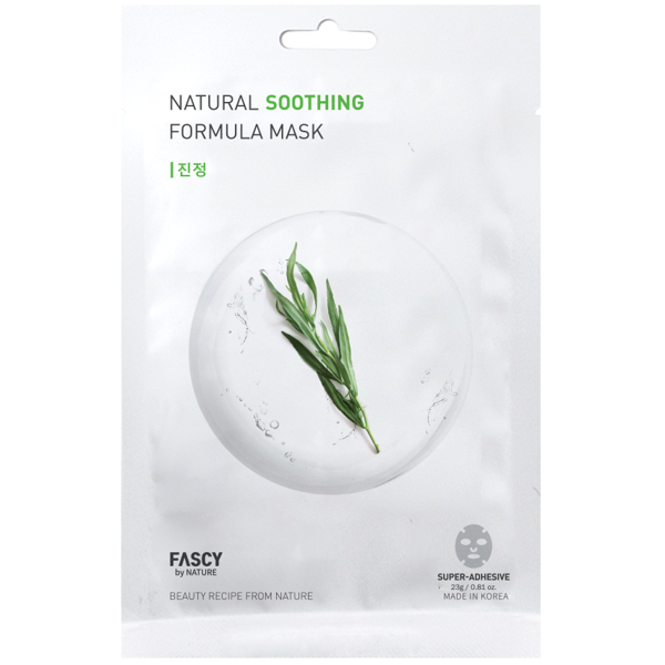 FASCY lakštinė veido kaukė Natural Soothing, 23g