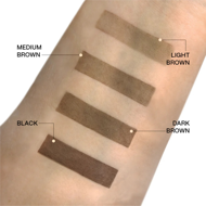 DIDIER LAB hibridinis antakių ir blakstienų dažymo rinkinys Dark Brown, 2x7ml