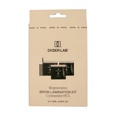 DIDIER LAB atkuriamasis antakių laminavimo rinkinys , 3x1.5ml