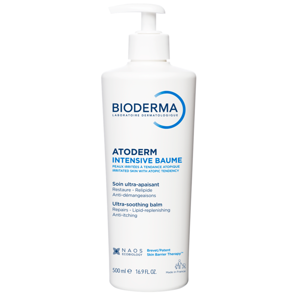BIODERMA ATODERM INTENSIVE BAUME, kremas emolientas labai sausai ir atopiškai odai, bekvapis, 500 ml paveikslėlis BIODERMA ATODERM INTENSIVE BAUME, kremas emolientas labai sausai ir atopiškai odai, bekvapis, 500 ml paveikslėlis