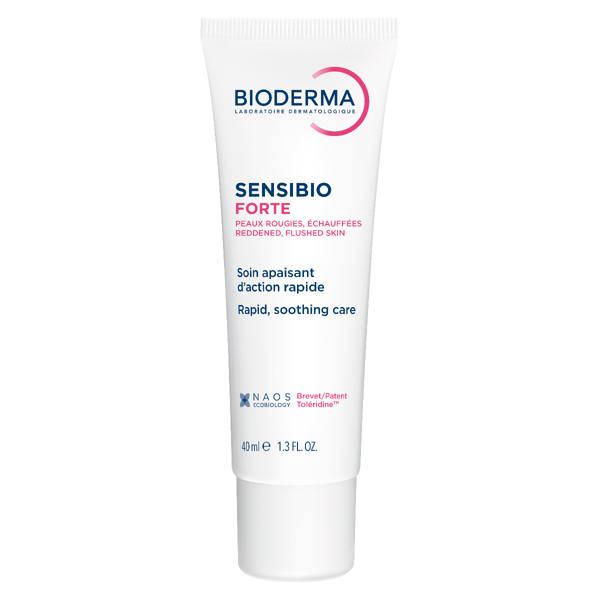 BIODERMA SENSIBIO FORTE, greito poveikio sudirgusios, jautrios odos kremas, 40 ml paveikslėlis