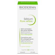 BIODERMA SEBIUM PORE REFINER, korekcinis kremas, koncentratas, odai su išsiplėtusiomis poromis, 30 ml paveikslėlis