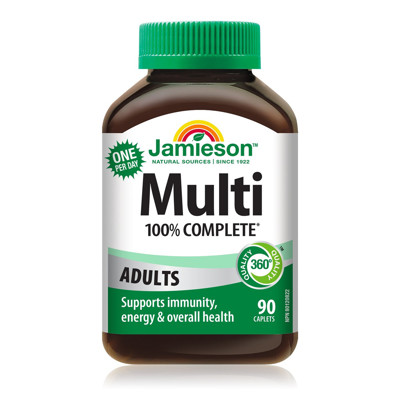 JAMIESON MULTI FOR ADULT, 90 tablečių paveikslėlis