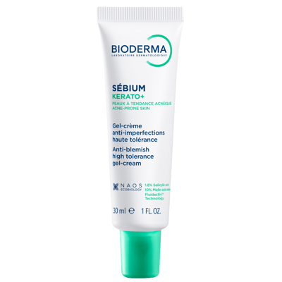 BIODERMA SEBIUM KERATO+, kremas mažinantis spuogus ir po jų likusias dėmes, skirtas į aknę linkusiai, jautriai odai, 30ml paveikslėlis