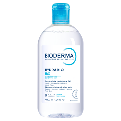 BIODERMA HYDRABIO H2O, micelinis valomasis vanduo, 500ml paveikslėlis