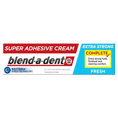 BLEND-A-DENT FRESH MINT, burnos dantų protezų lipnus kremas, 47 g paveikslėlis